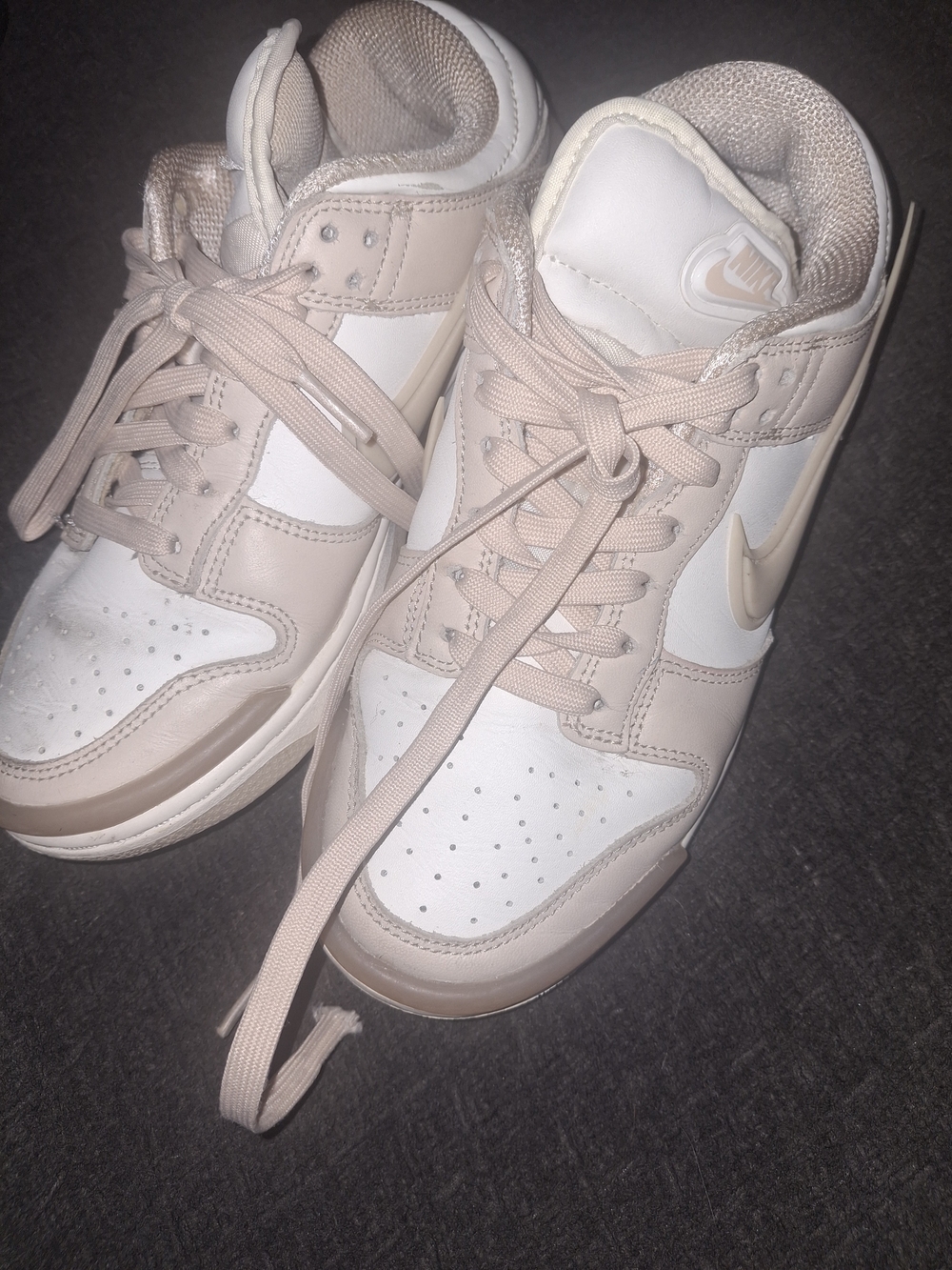 Nike Women’s Low-Top Sneakers in Blush and White